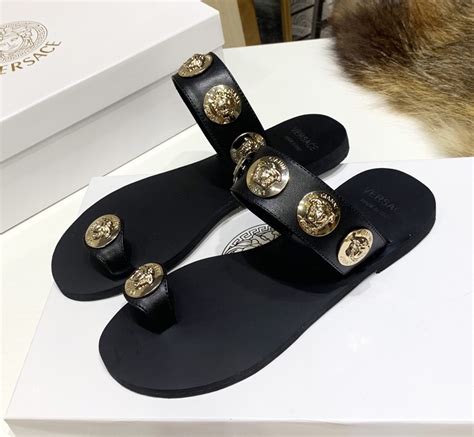 versace slides women sale